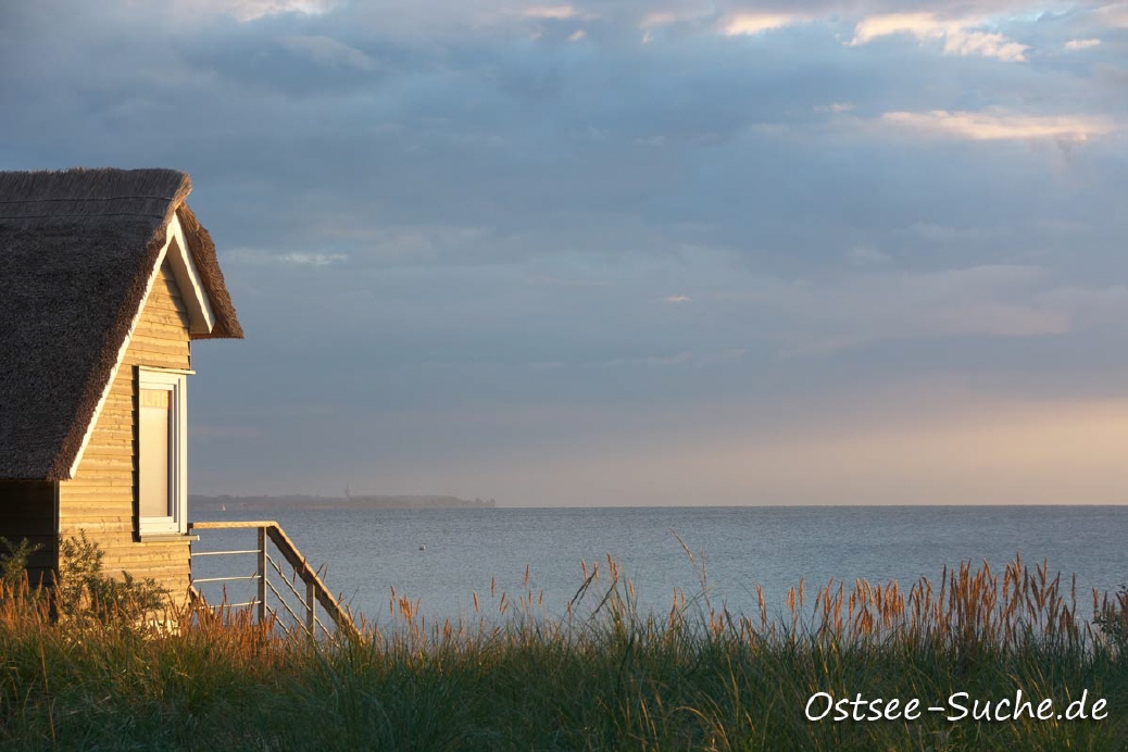 Blick auf die Ostsee in Scharbeutz