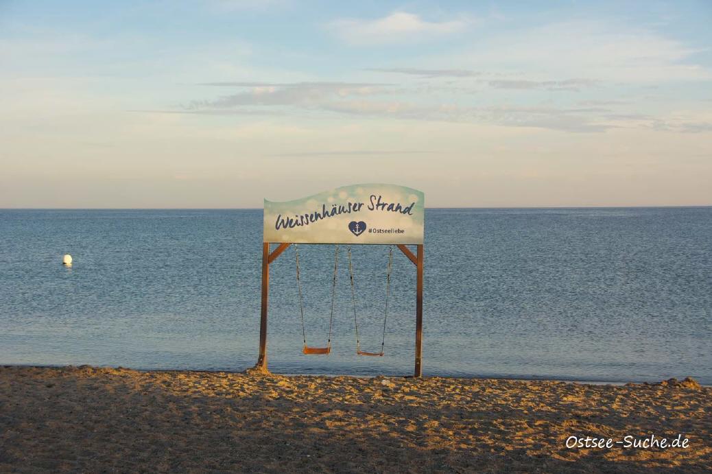 Ostsee-Schaukel Weissenhäuser-Strand Zwei Schaukeln am Weißenhäuser Strand direkt an der Ostsee